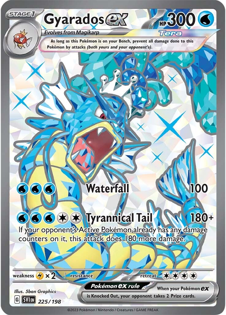 Gyarados ex (225/198) [Scarlet & Violet: Base Set] | Silver Goblin