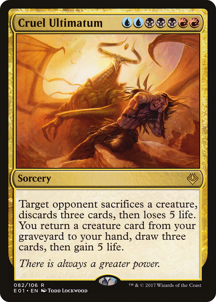 Cruel Ultimatum [Archenemy: Nicol Bolas] | Silver Goblin