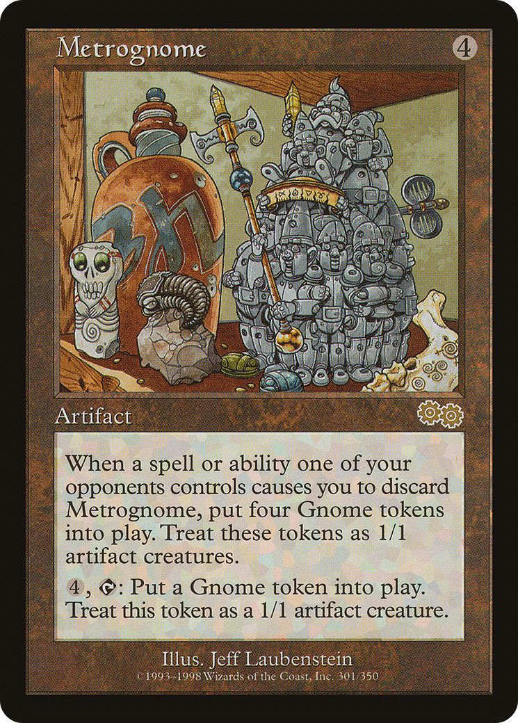 Metrognome [Urza's Saga] | Silver Goblin