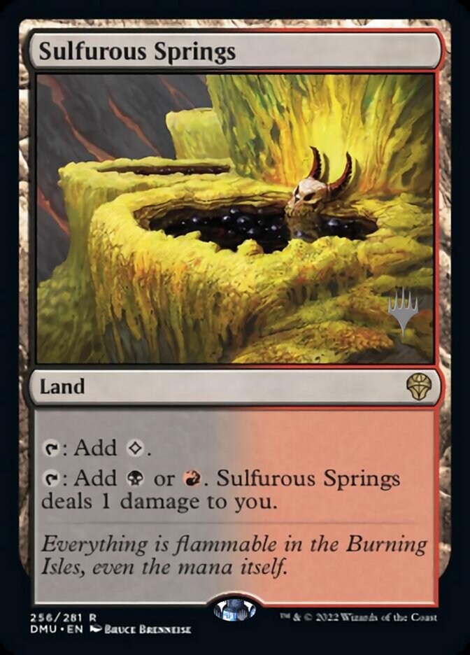 Sulfurous Springs (Promo Pack) [Dominaria United Promos] | Silver Goblin