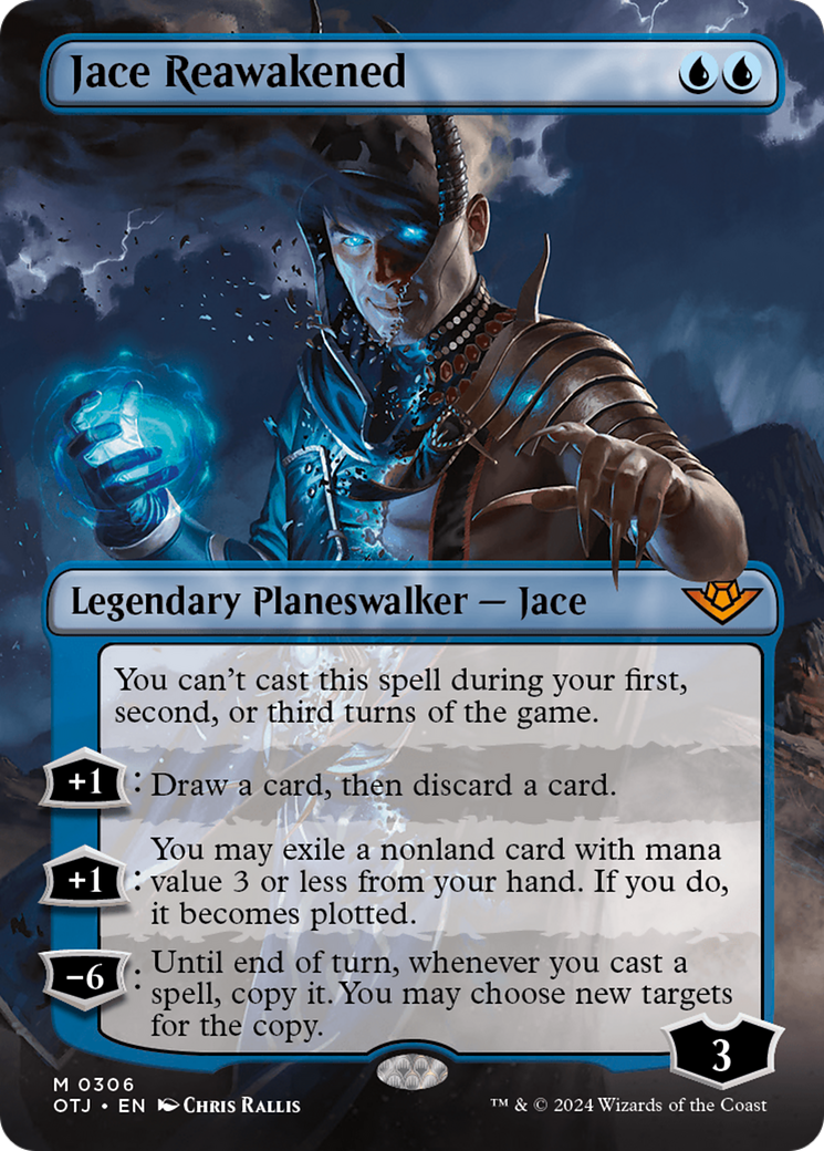 Jace Reawakened (Borderless) [Outlaws of Thunder Junction] | Silver Goblin