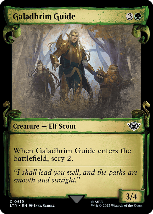 Galadhrim Guide [The Lord of the Rings: Tales of Middle-Earth Showcase Scrolls] Foil