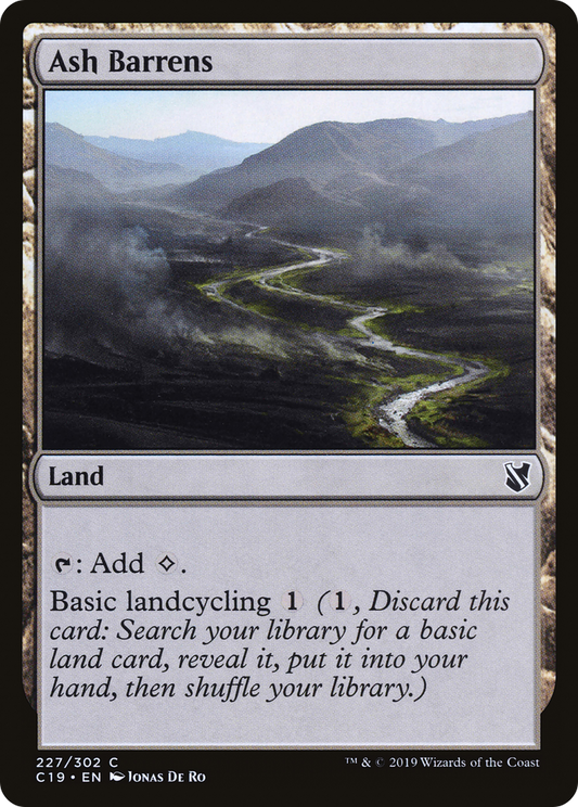 Ash Barrens [Commander 2019]