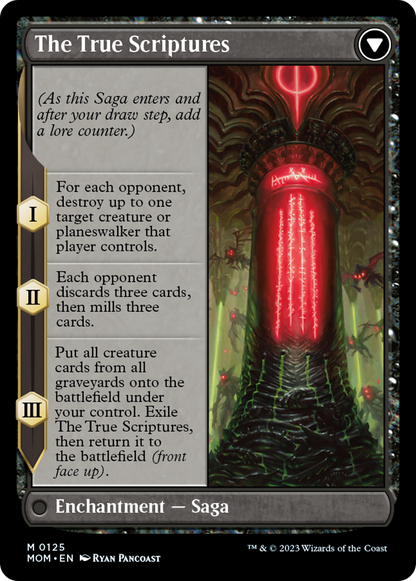 Sheoldred // The True Scriptures [March of the Machine] Foil