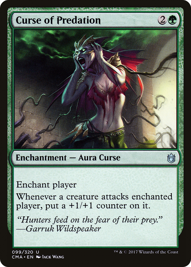 Curse of Predation [Commander Anthology] | Silver Goblin