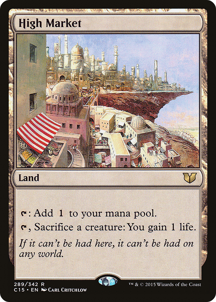 High Market [Commander 2015] | Silver Goblin