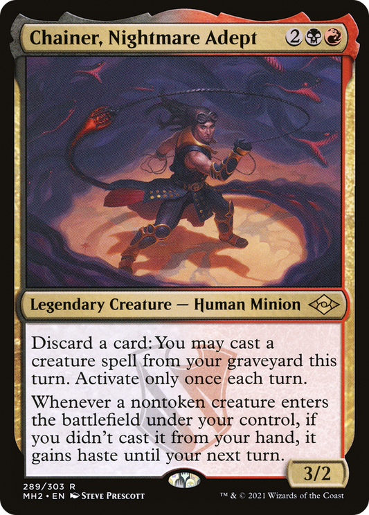 Chainer, Nightmare Adept [Modern Horizons 2] Foil