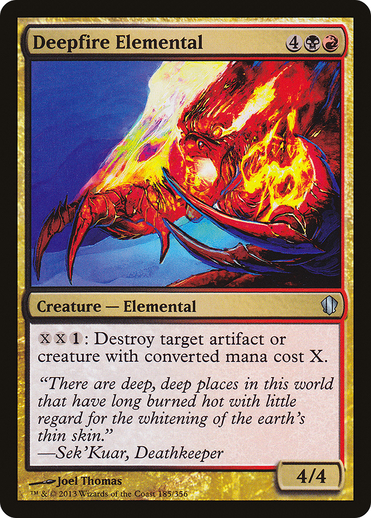 Deepfire Elemental [Commander 2013] | Silver Goblin