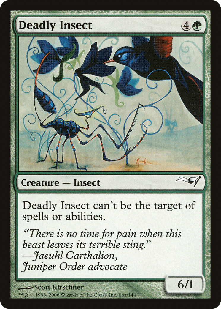 Deadly Insect [Coldsnap Theme Decks] | Silver Goblin