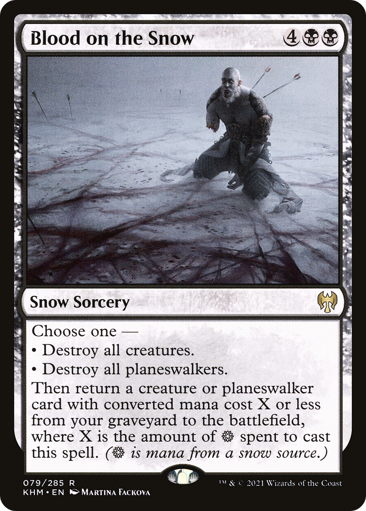 Blood on the Snow [Kaldheim] | Silver Goblin