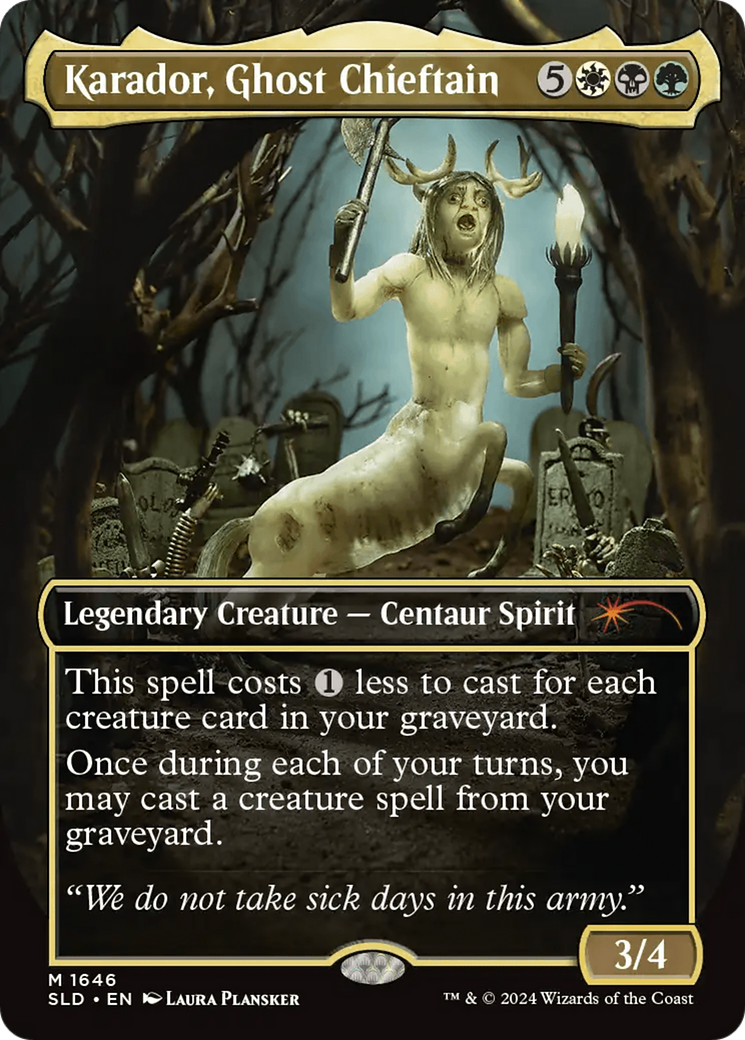 Karador, Ghost Chieftain [Secret Lair Drop Series] | Silver Goblin