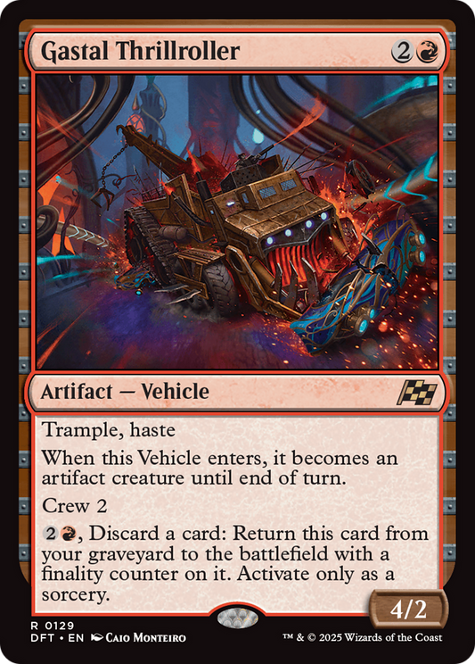 Gastal Thrillroller Foil (129) - Aetherdrift