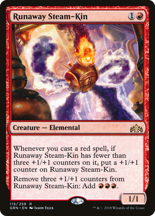 Runaway Steam-Kin [Guilds of Ravnica] Foil