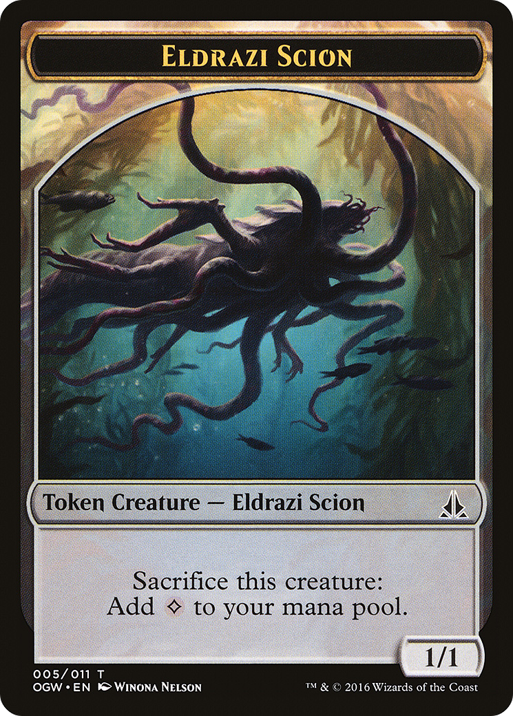 Eldrazi Scion Token (005/011) [Oath of the Gatewatch Tokens] | Silver Goblin