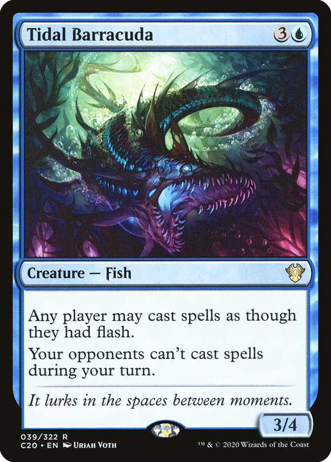 Tidal Barracuda [Commander 2020] | Silver Goblin