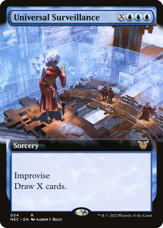Universal Surveillance (Extended Art) [Kamigawa: Neon Dynasty Commander]