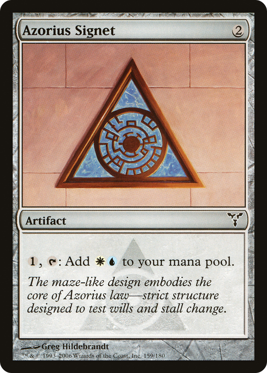 Azorius Signet [Dissension]