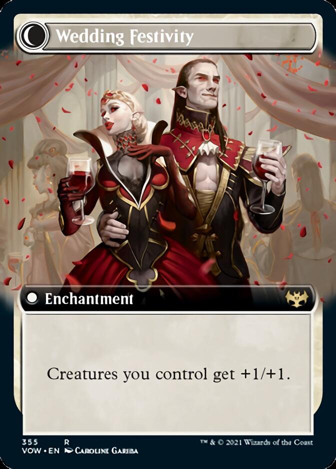 Wedding Announcement // Wedding Festivity (Extended Art) [Innistrad: Crimson Vow] Foil