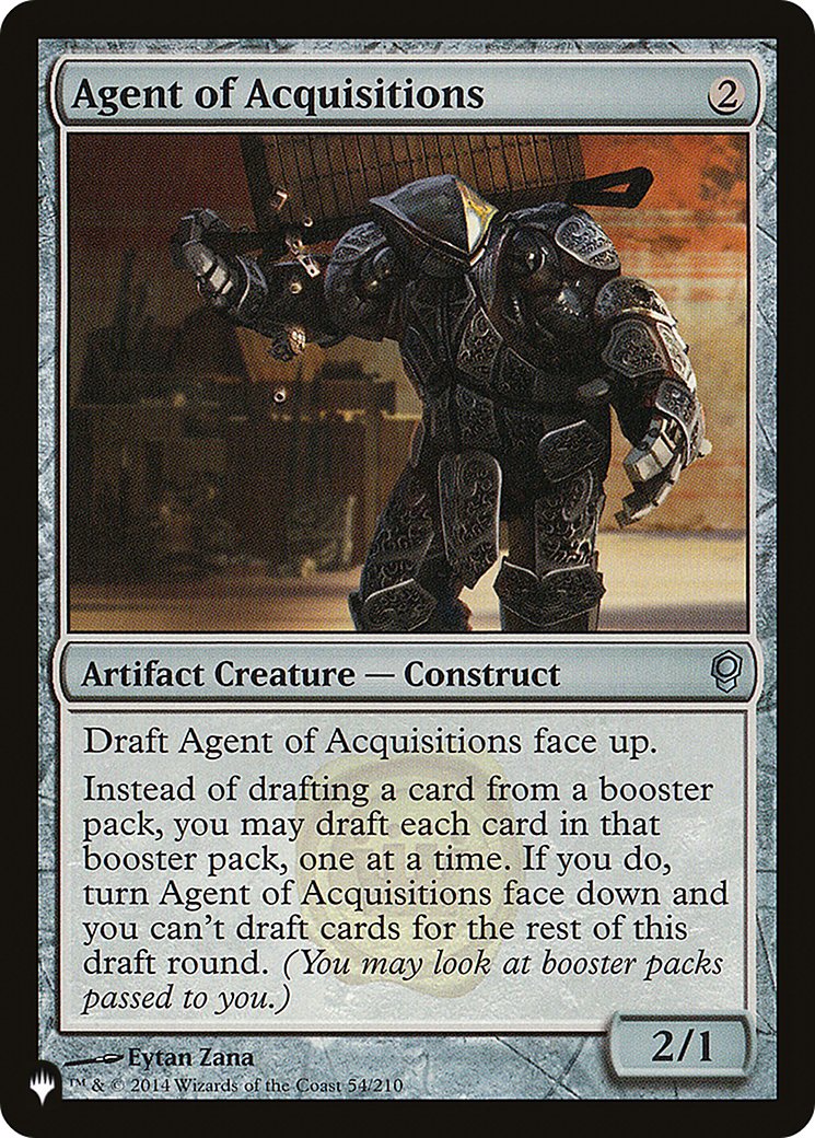 Agent of Acquisitions [The List Reprints] | Silver Goblin