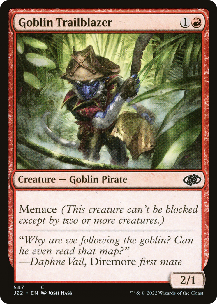 Goblin Trailblazer [Jumpstart 2022] | Silver Goblin