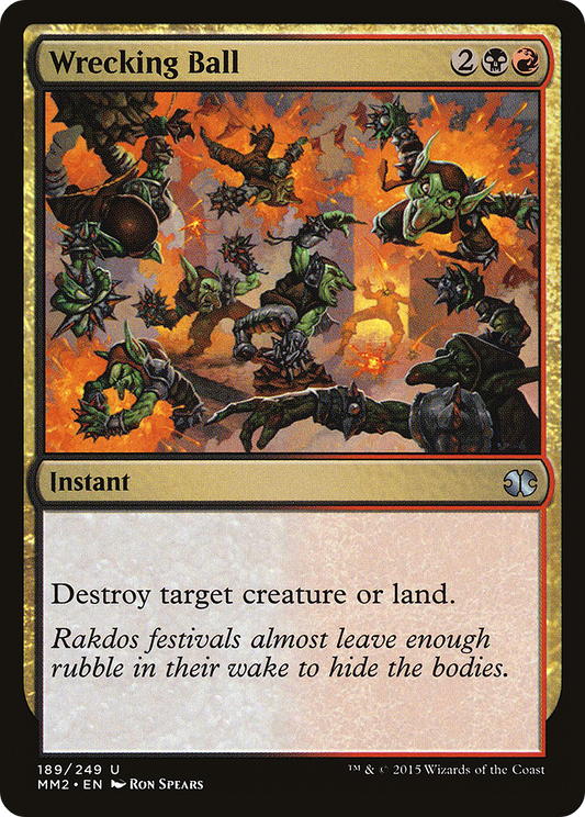 Wrecking Ball [Modern Masters 2015] Foil