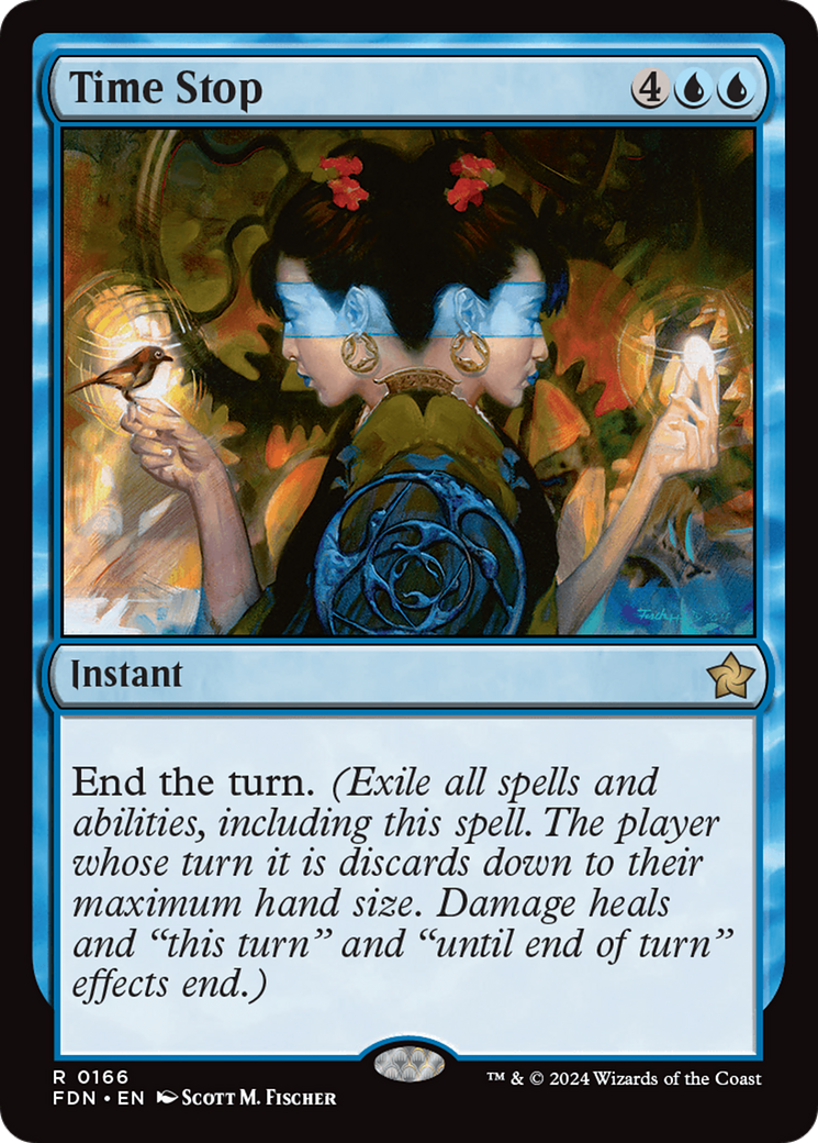 Time Stop [Foundations] Foil