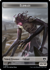 Eldrazi // Phyrexian Germ Double-Sided Token [Commander Masters Tokens] | Silver Goblin