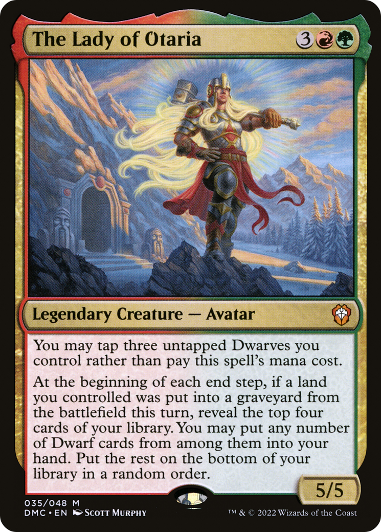 The Lady of Otaria [Dominaria United Commander] | Silver Goblin