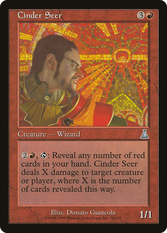 Cinder Seer [Urza's Destiny] Foil