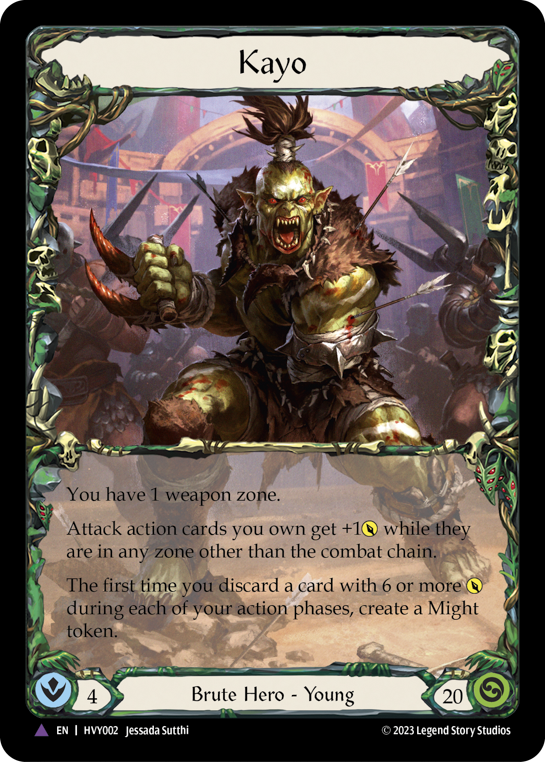 Kayo (Marvel) (HVY002) Cold Foil - Heavy Hitters