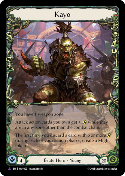 Kayo (Marvel) (HVY002) Cold Foil - Heavy Hitters