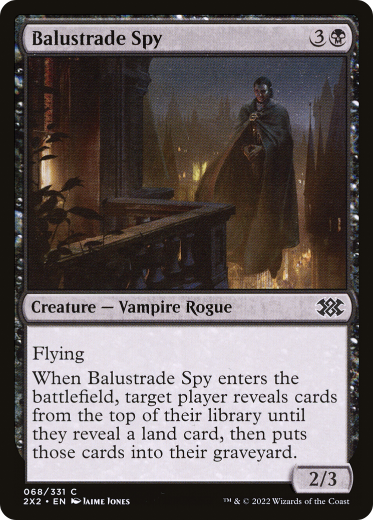 Balustrade Spy [Double Masters 2022] | Silver Goblin