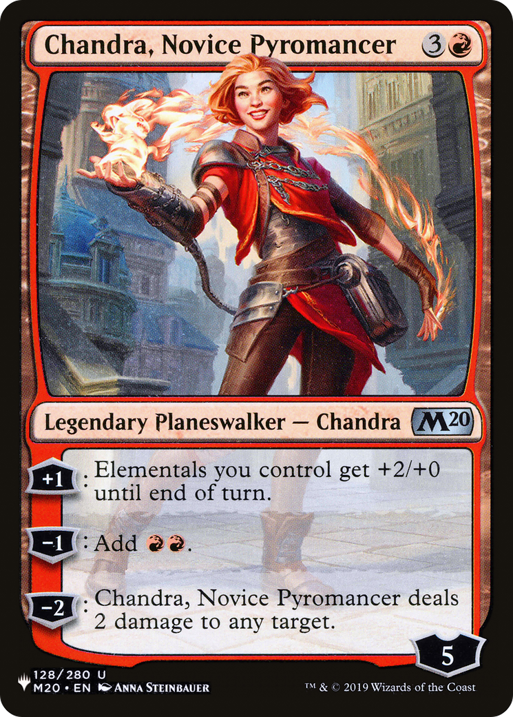 Chandra, Novice Pyromancer [The List] | Silver Goblin