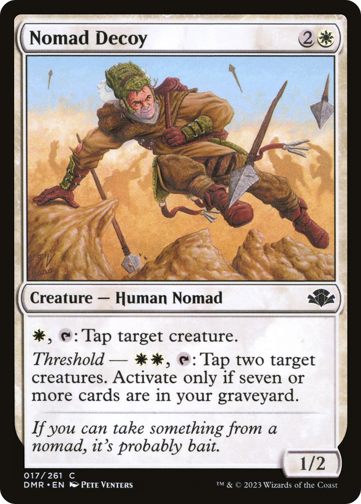 Nomad Decoy [Dominaria Remastered] | Silver Goblin