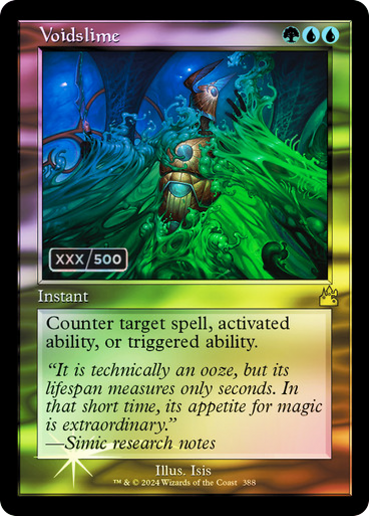 Voidslime (Retro) (Serialized) [Ravnica Remastered] | Silver Goblin