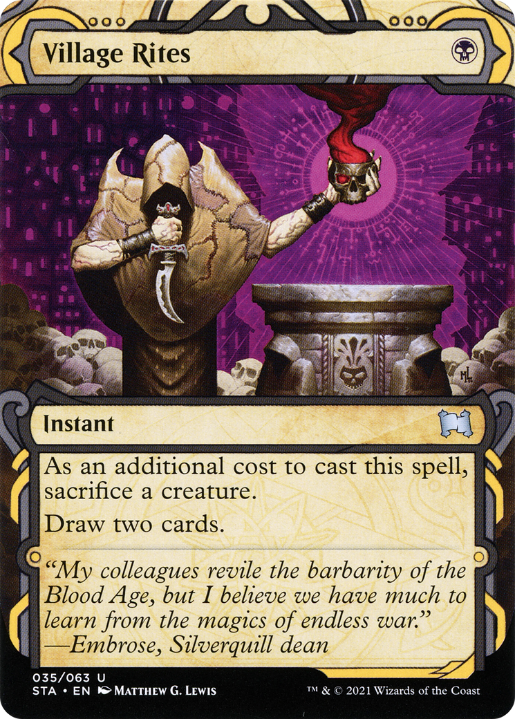 Village Rites [Strixhaven: School of Mages Mystical Archive]
