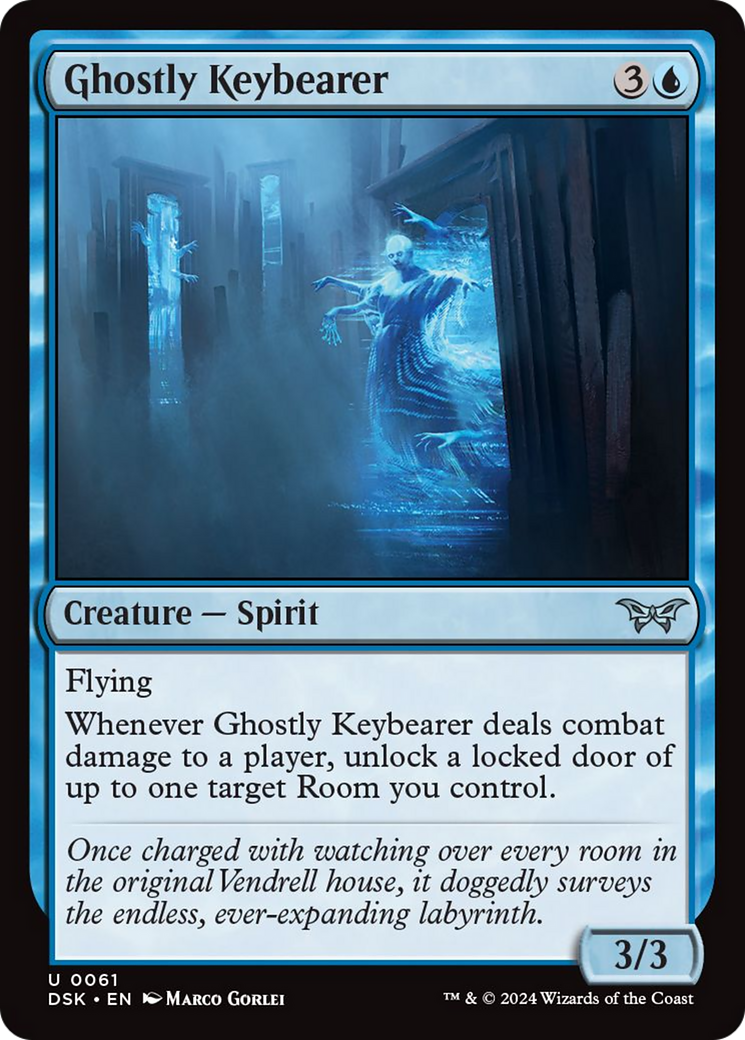 Ghostly Keybearer [Duskmourn: House of Horror] | Silver Goblin