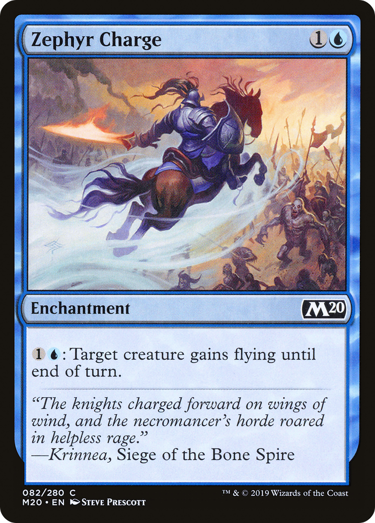 Zephyr Charge [Core Set 2020] Foil