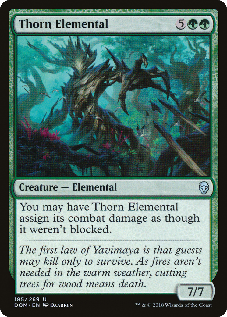 Thorn Elemental [Dominaria] | Silver Goblin