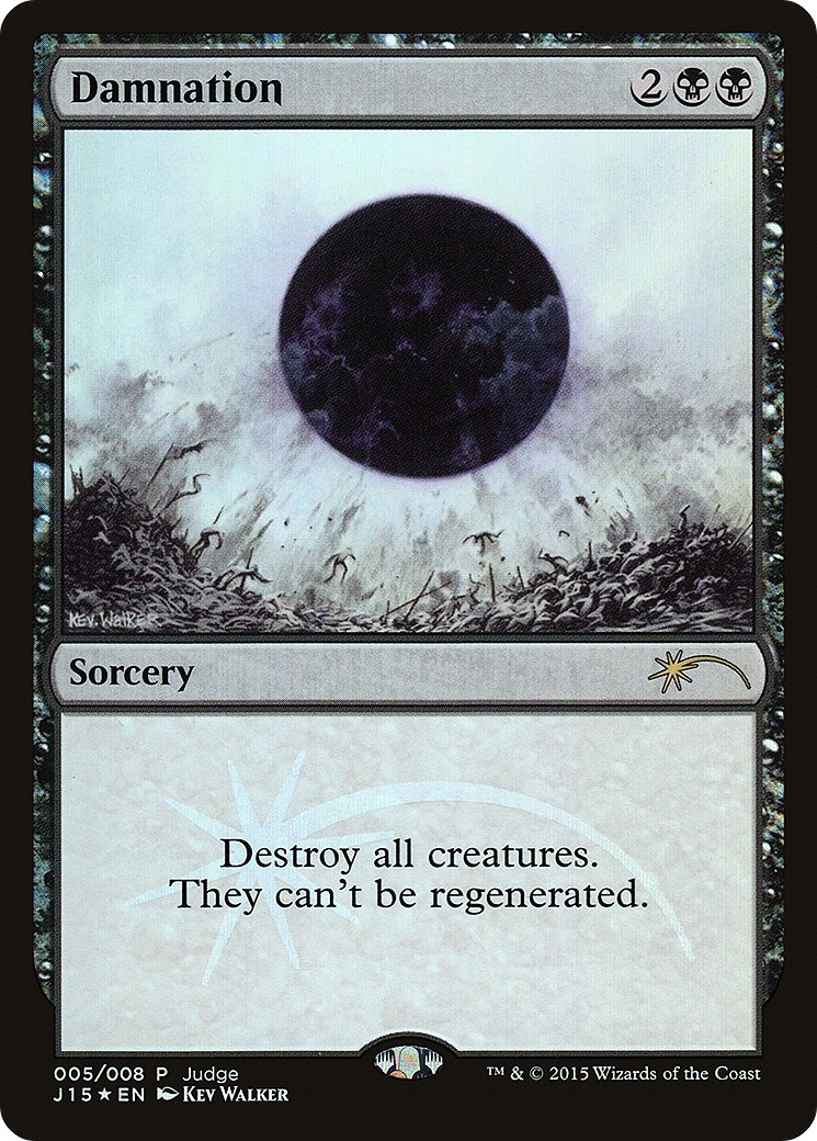 Damnation (005) Foil - Judge Gift Cards 2015
