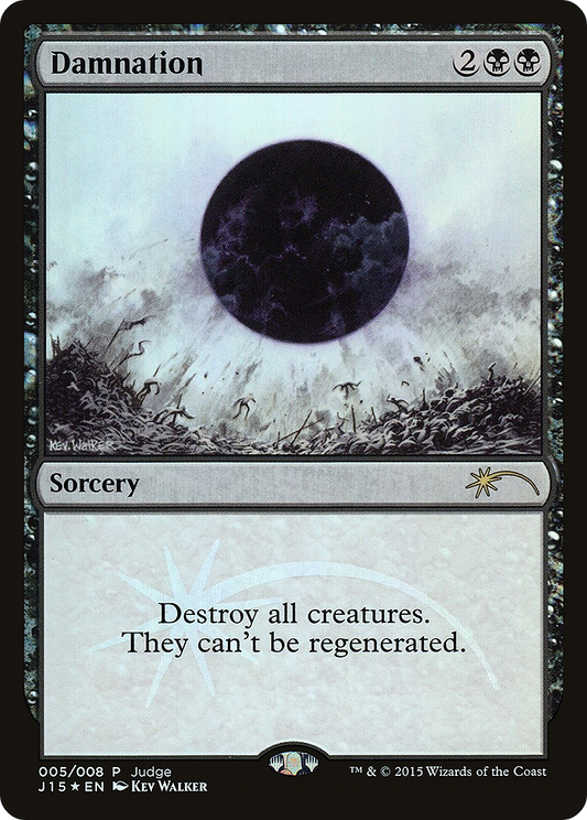Damnation (005) Foil - Judge Gift Cards 2015