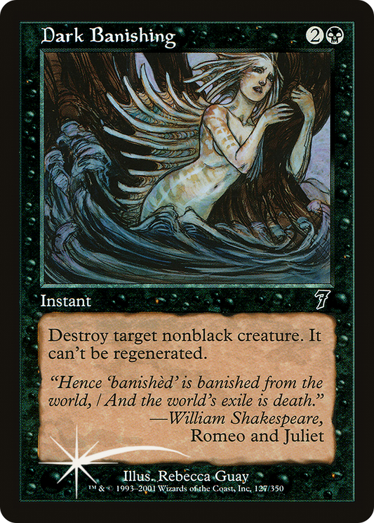 Dark Banishing (127) Foil - Seventh Edition
