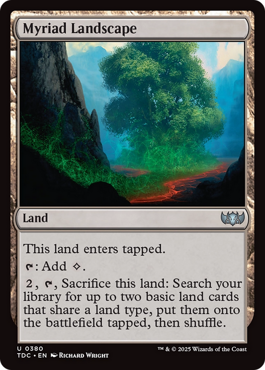 Myriad Landscape (380) - Commander: Tarkir: Dragonstorm