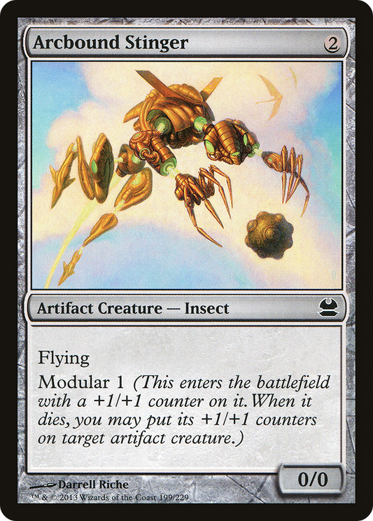 Arcbound Stinger [Modern Masters] Foil