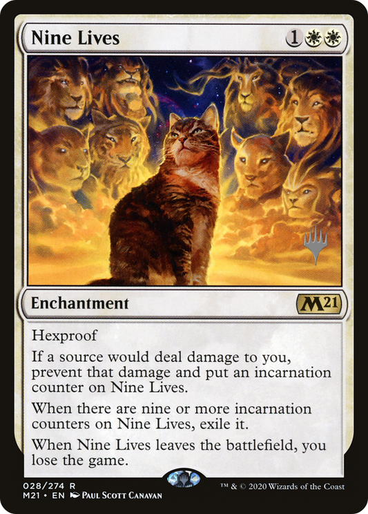 Nine Lives (Promo Pack) [Core Set 2021 Promos]