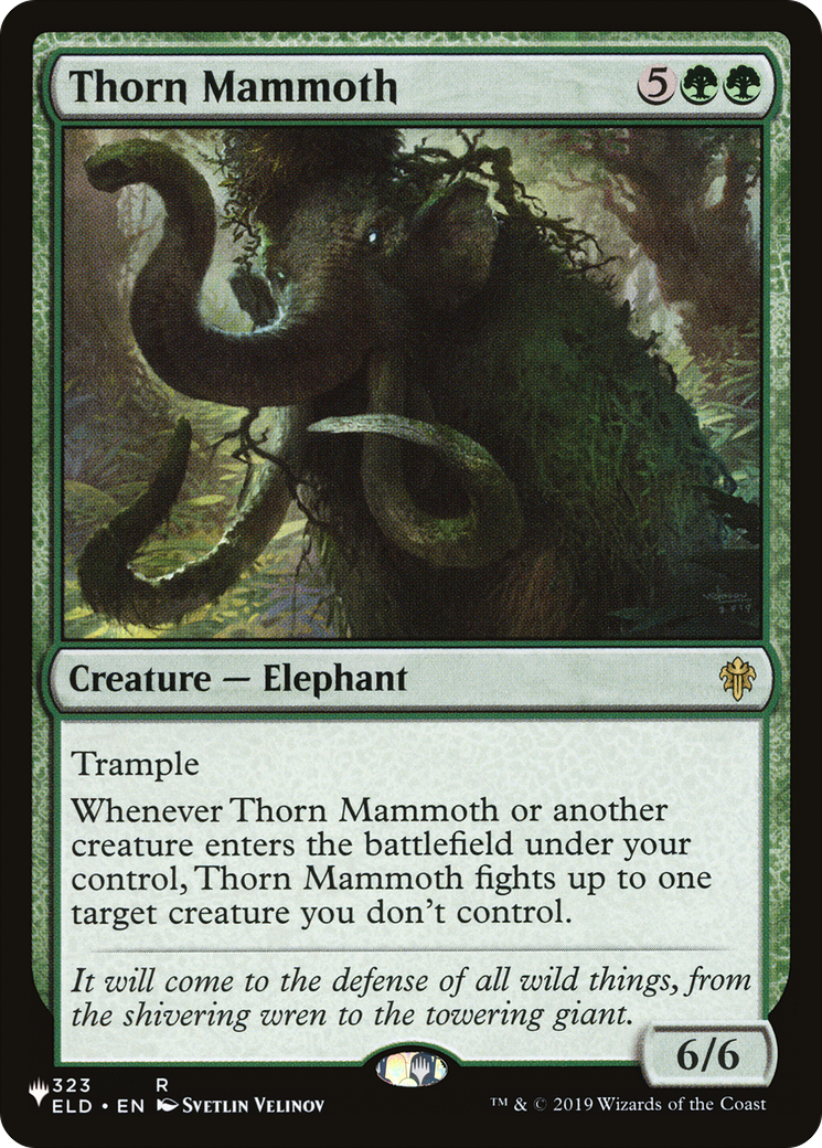 Thorn Mammoth [The List] | Silver Goblin