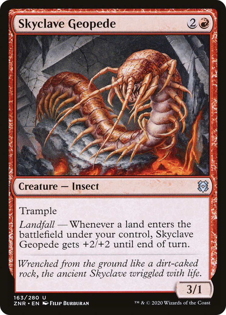 Skyclave Geopede [Zendikar Rising] | Silver Goblin