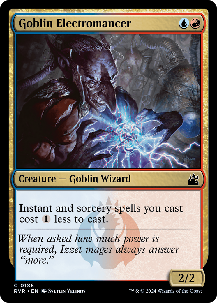 Goblin Electromancer [Ravnica Remastered] | Silver Goblin