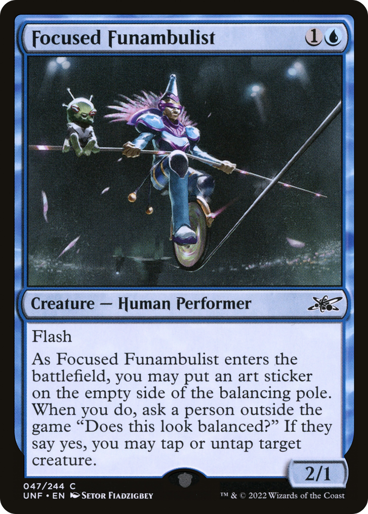 Focused Funambulist [Unfinity] | Silver Goblin