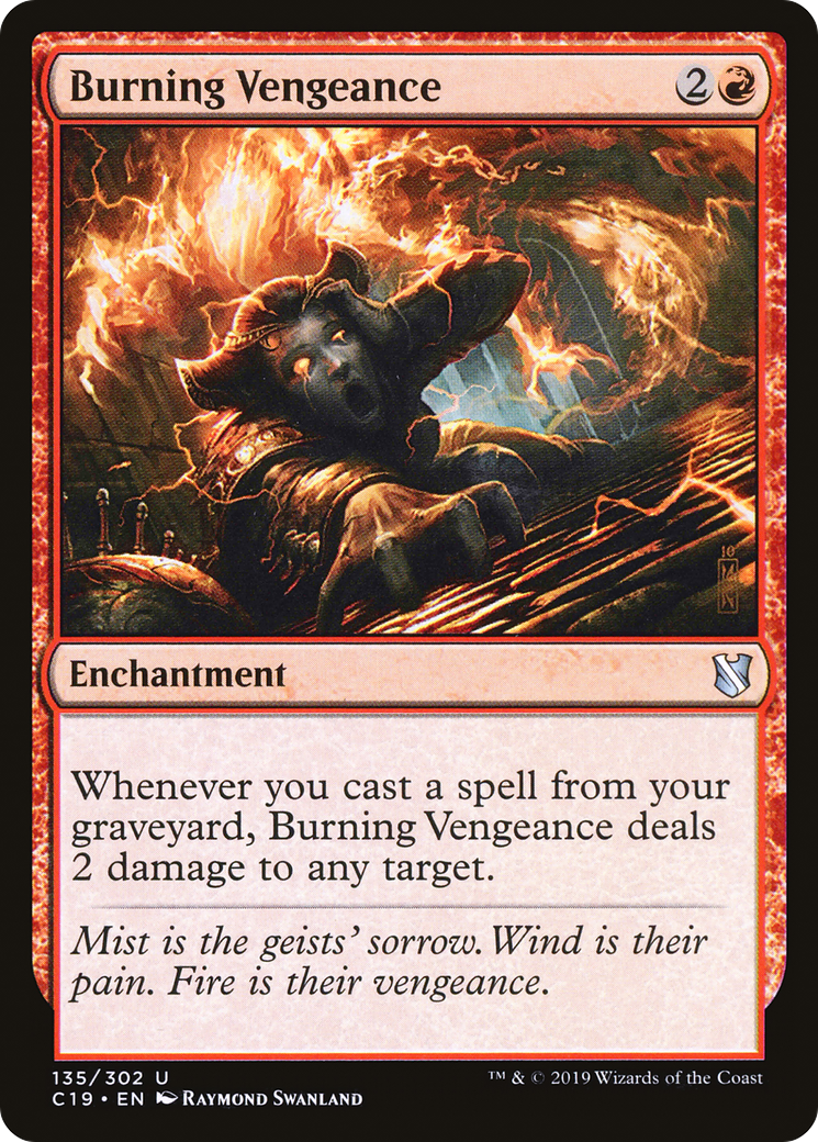 Burning Vengeance [Commander 2019] | Silver Goblin